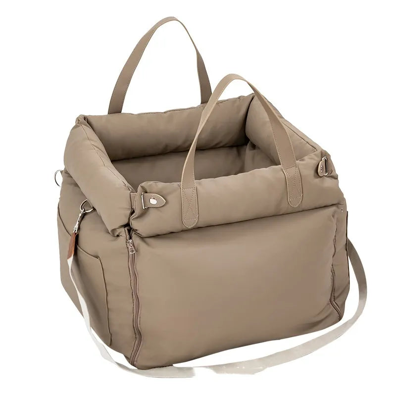 Portable Car Pet Safety Chair for Dogs & Cats – Washable Travel Pet Seat (55×50×45cm)