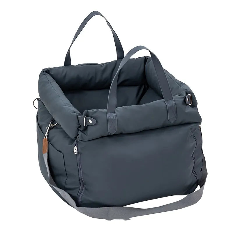 Portable Car Pet Safety Chair for Dogs & Cats – Washable Travel Pet Seat (55×50×45cm)